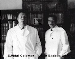 Dr. Badosa Gaspart en el laboratorio